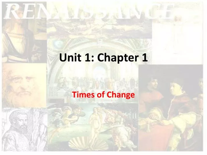 unit 1 chapter 1