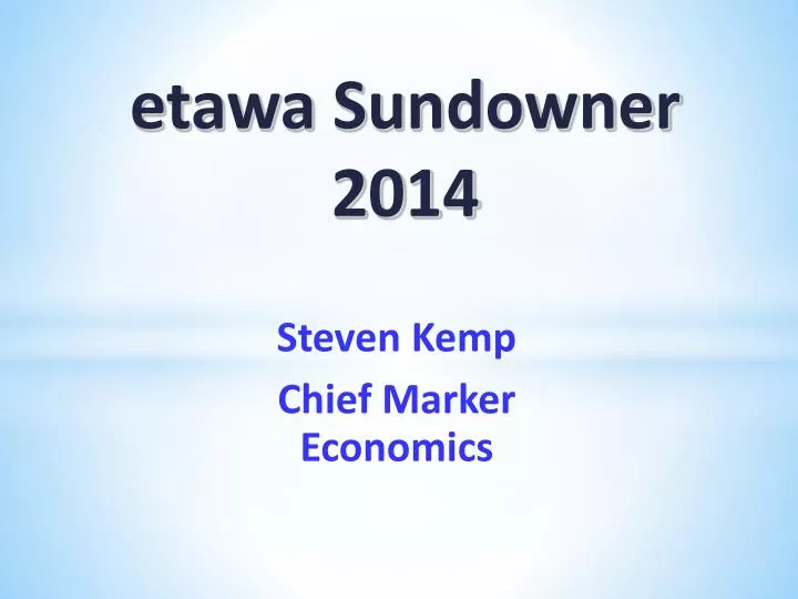 etawa sundowner 2014