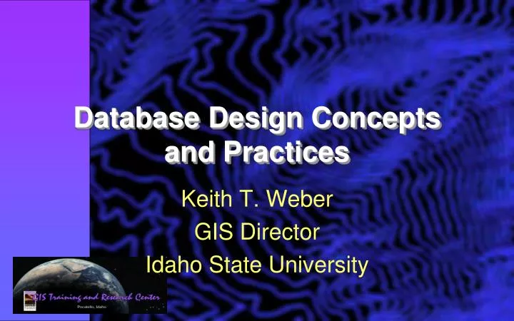 database design concepts and practices
