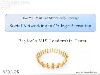 How Wal-Mart Can Strategically Leverage Social Networking in College Recruiting