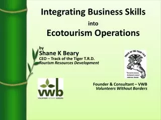 Integrating Business Skills into Ecotourism Operations