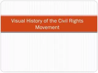 visual history of the civil rights movement