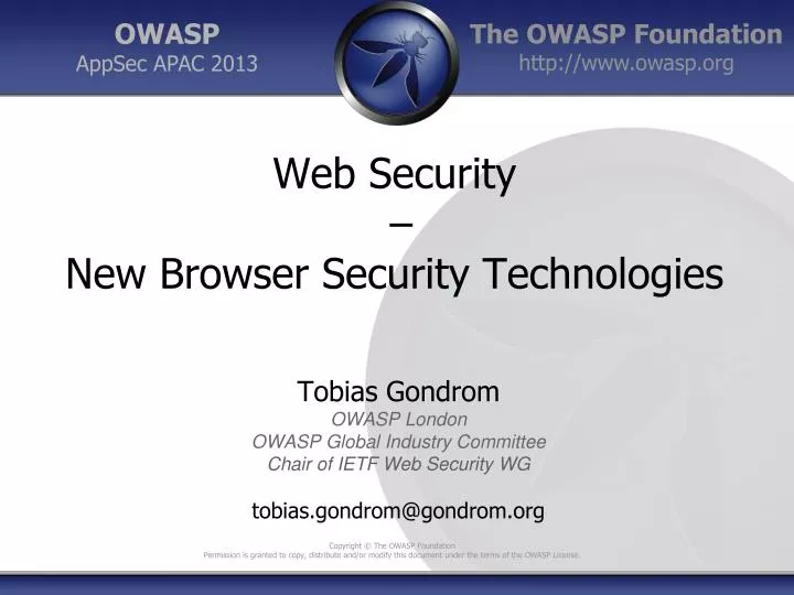 web security new browser security technologies