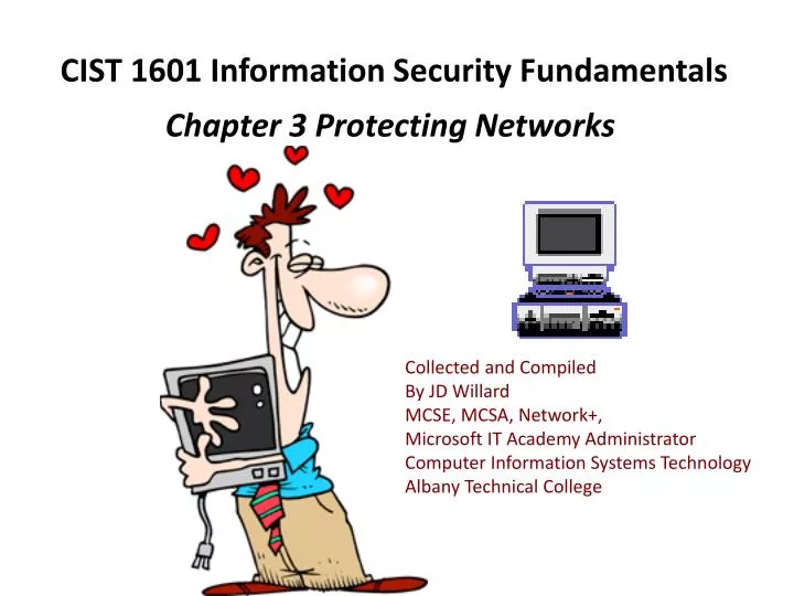 cist 1601 information security fundamentals