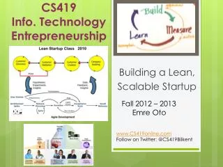CS419 Info. Technology Entrepreneurship