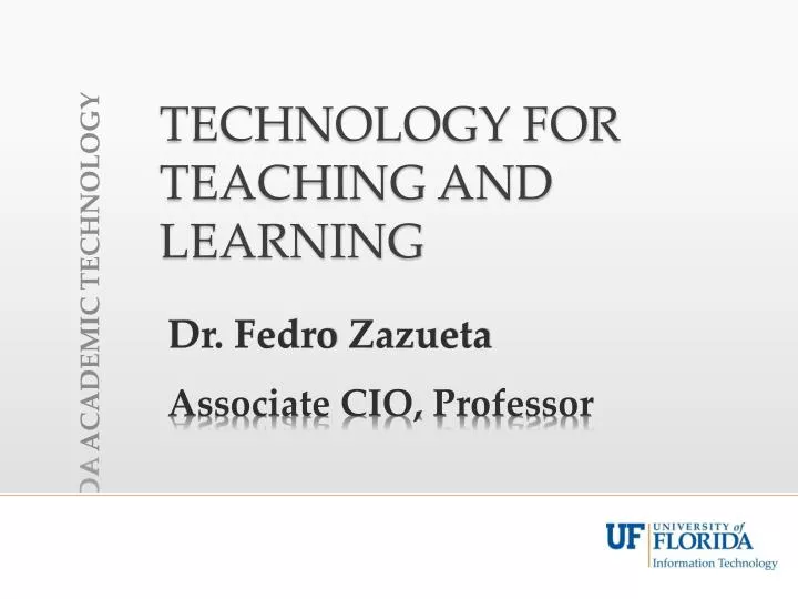 technology for teaching and learning