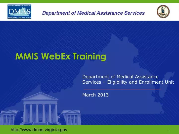 mmis webex training