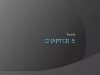 Chapter 5