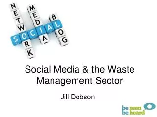 Social Media &amp; the Waste Management Sector