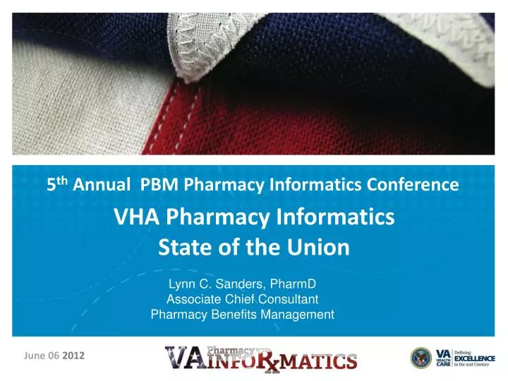 5 th annual pbm pharmacy informatics conference