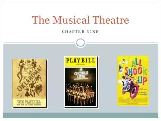 The Musical Theatre