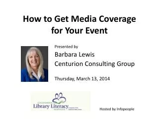 How to Get Media Coverage for Your Event
