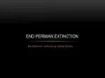 End Permian Extinction - slide 1
