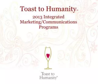 Toast to Humanity TM