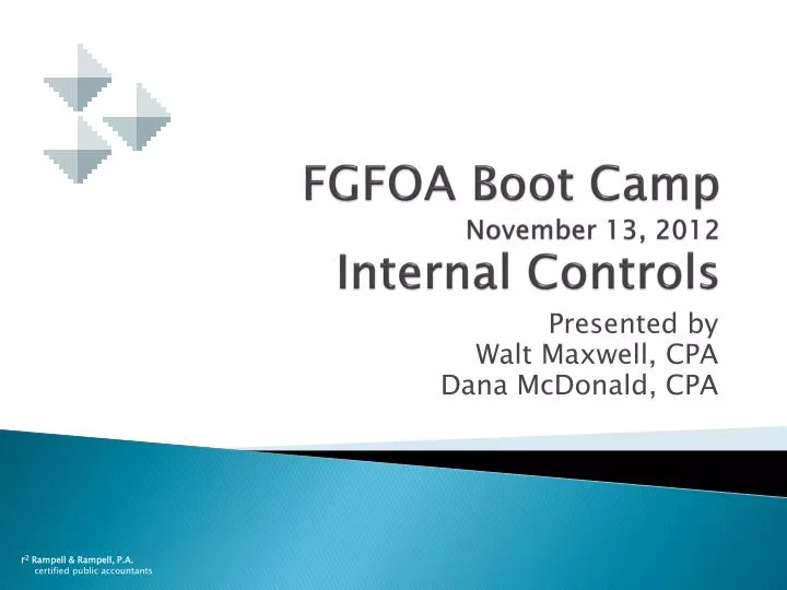 fgfoa boot camp november 13 2012 internal controls