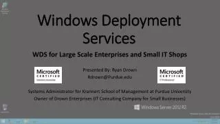 Windows Deployment Services