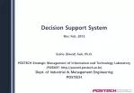Decision Support System - slide 1