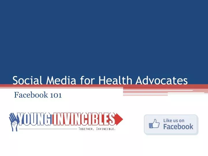 social media for health advocates