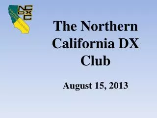 The Northern California DX Club
