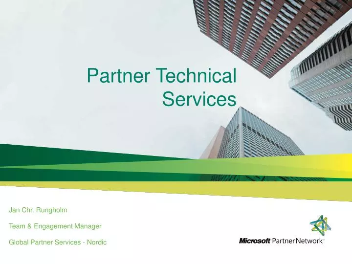 partner technical services