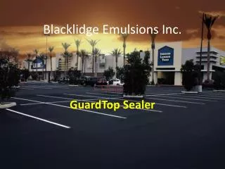 Blacklidge Emulsions Inc.