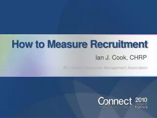 How to Measure Recruitment