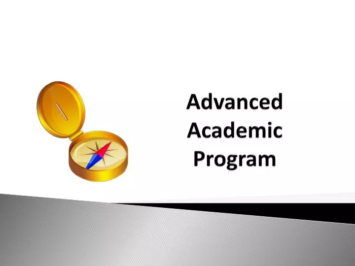 advanced academic program