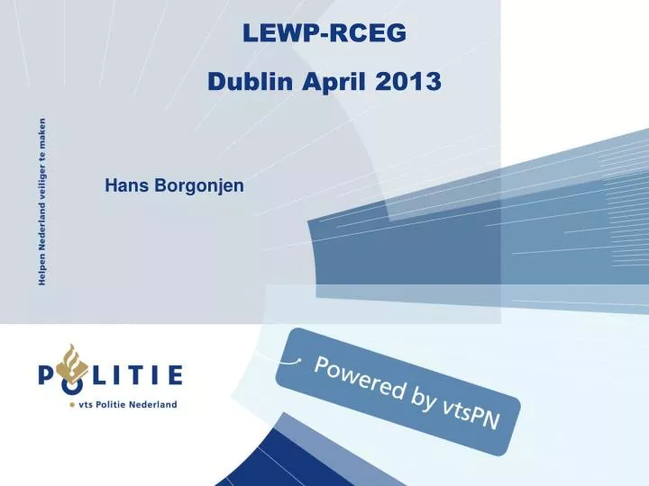 lewp rceg dublin april 2013