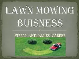 Lawn mowing BUISNESS