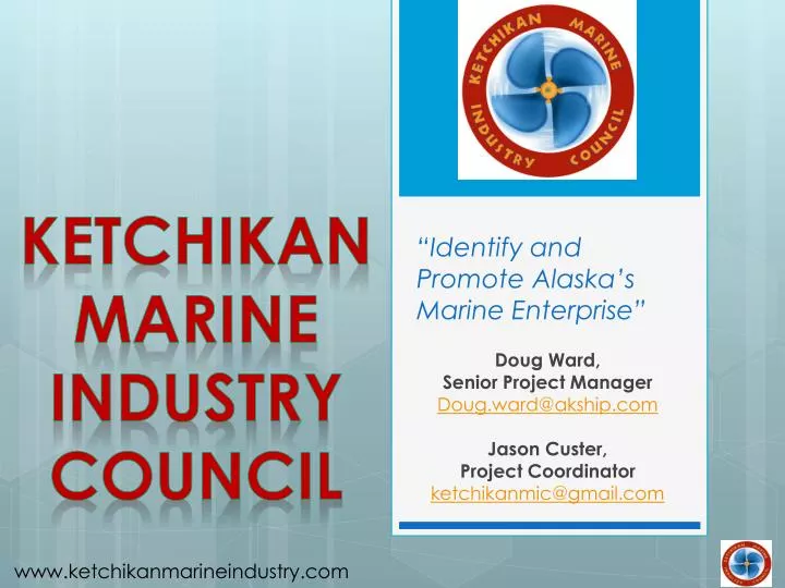 identify and promote alaska s marine enterprise