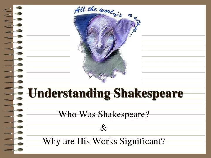 understanding shakespeare