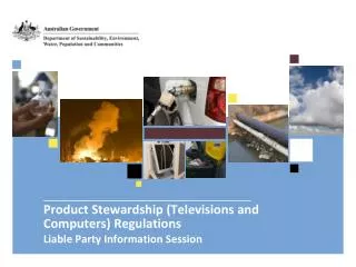 Product Stewardship (Televisions and Computers) Regulations