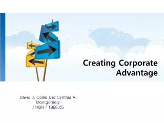 Creating Corporate Advantage