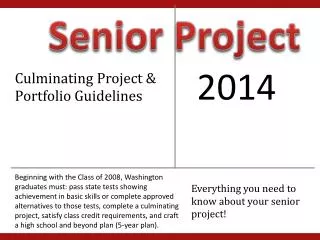 Senior Project