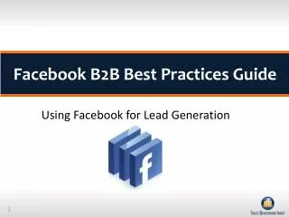 Facebook B2B Best Practices Guide