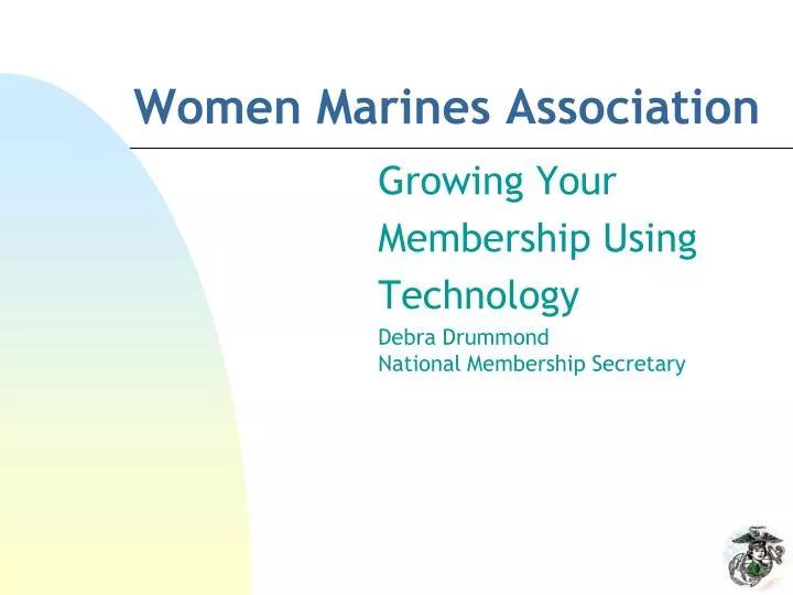 women marines association