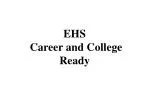 EHS Career and College Ready