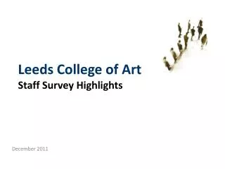 Leeds College of Art Staff Survey Highlights