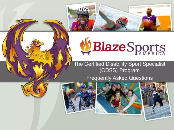 the certified disability sport specialist cdss program frequently asked questions