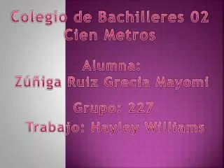 Colegio de Bachilleres 02 Cien Metros