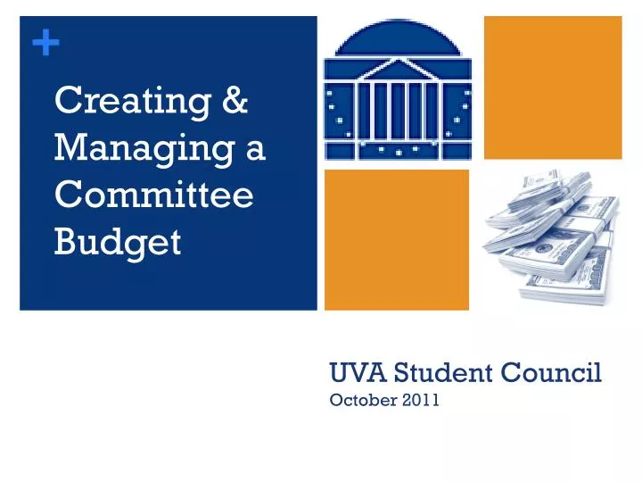 creating managing a committee budget