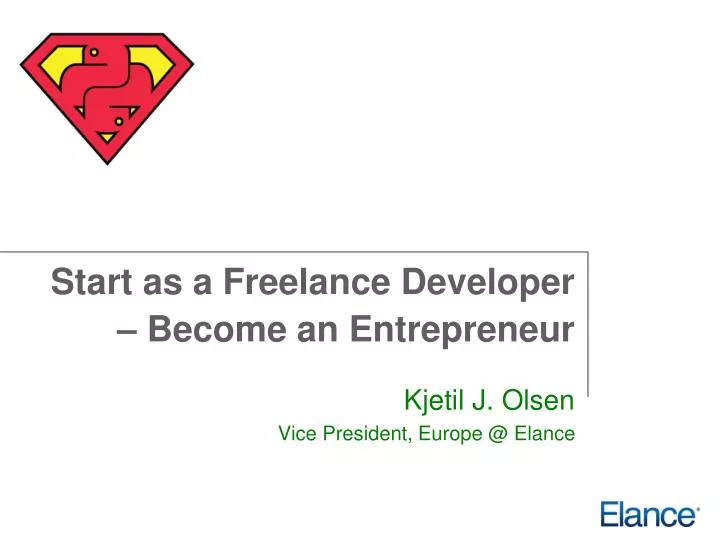 start as a freelance developer become an entrepreneur