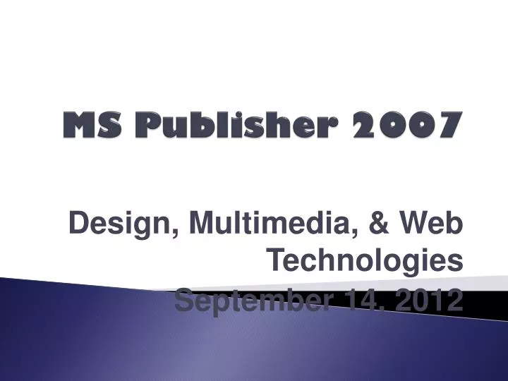 ms publisher 2007