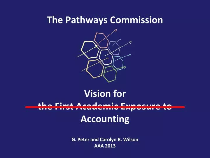 the pathways commission