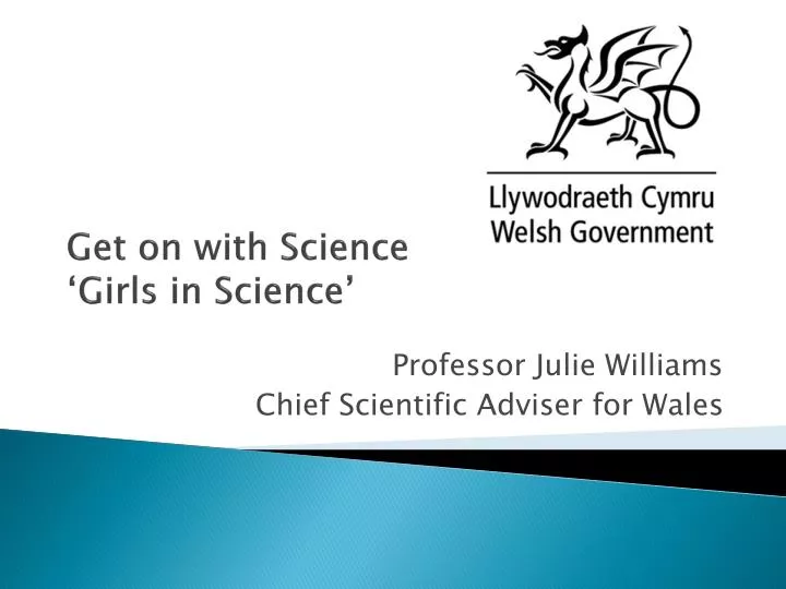 get on with science girls in science