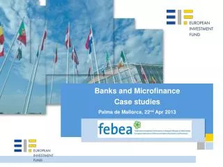 Banks and Microfinance Case studies Palma de Mallorca, 22 nd Apr 2013