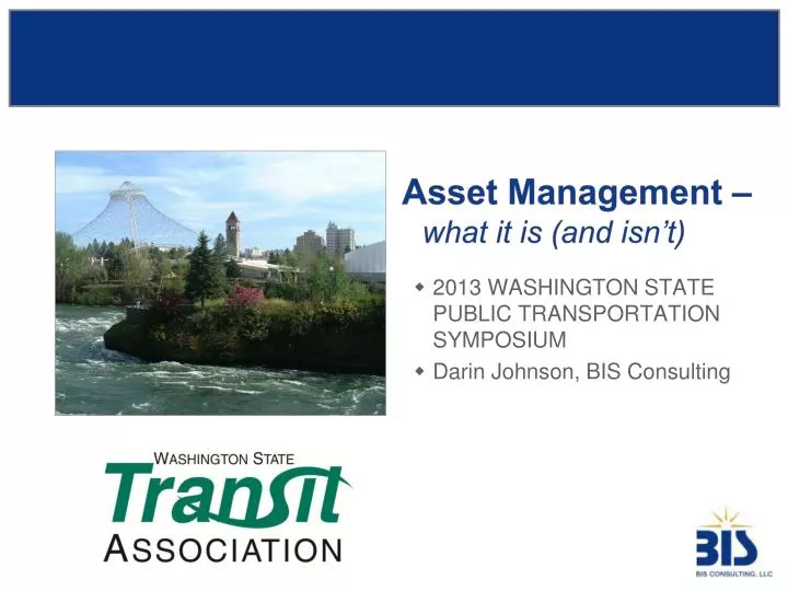 asset management what it is and isn t