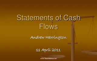 Statements of Cash Flows