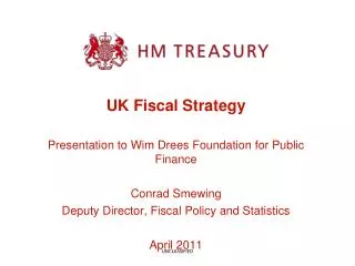 UK Fiscal Strategy