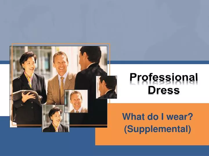 professional dress